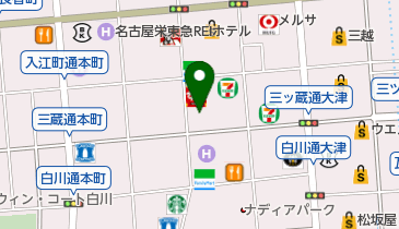 札幌かに本家 栄中央店 洞窟ビアガーデンの地図画像