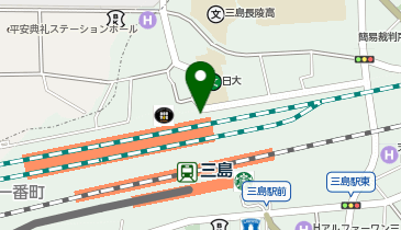 沼津魚がし鮨 三島駅北口店の地図画像