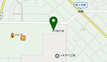 お食事処えびすの地図画像