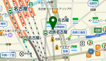 サンマルコ 名古屋近鉄店の地図画像