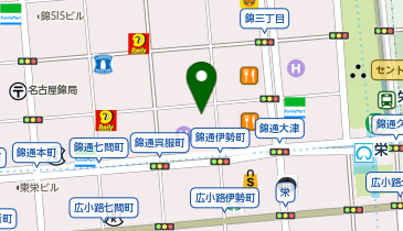 幸ちゃんラーメン 錦店の地図画像