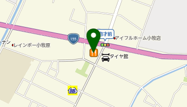 かつや愛知小牧原店の地図画像