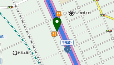 かつや名古屋笠寺店の地図画像