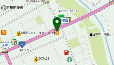 かつや岐阜恵那店の地図画像