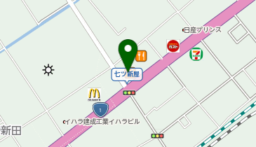 かつや静岡七ツ新屋店の地図画像