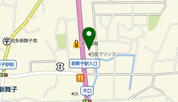 かつや愛知新舞子店の地図画像
