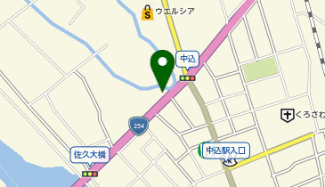 めん食い処 わの地図画像