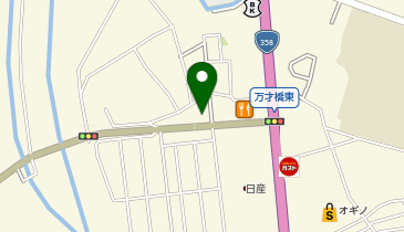 東京麺珍亭本舗甲府南店の地図画像