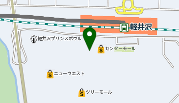 王鼎記 軽井沢PSP店の地図画像