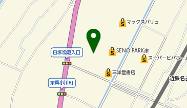 伊予製麺 セノパーク津店の地図画像