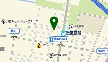伊予製麺 名古屋みなと店の地図画像