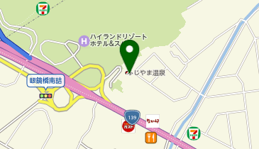 ふじやまダイニングの地図画像