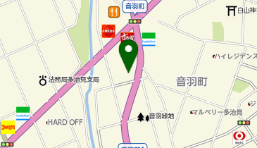 山海野村の地図画像