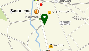 Ramenみず菜の地図画像