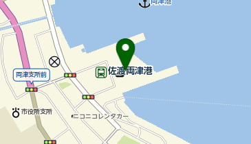 のりば食堂「しおさい」両津店の地図画像