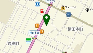 こがね製麺所 高岡横田本町店の地図画像