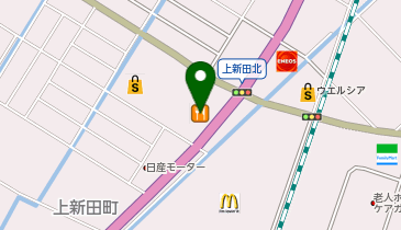 かつや見附店の地図画像
