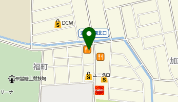 かつや福井運動公園前店の地図画像