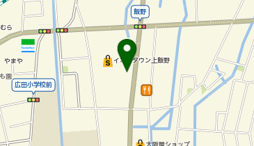 かつや富山上飯野店の地図画像