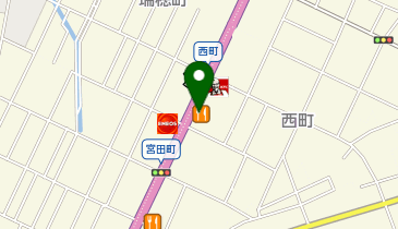 かつや富山高岡店の地図画像