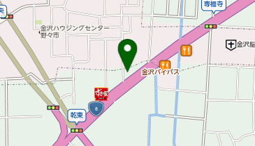 かつや石川松任店の地図画像