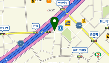 かつや金沢示野店の地図画像