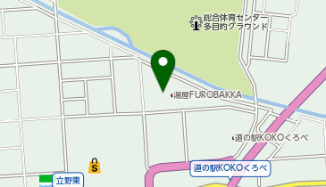 まきば食堂の地図画像