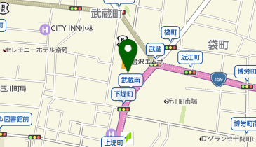 ゴーゴーカレー金沢エムザ店の地図画像