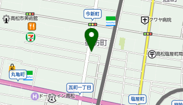 ぎょうざ屋の地図画像