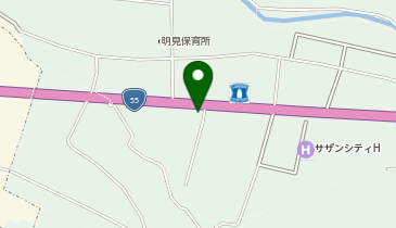 カルビ屋大福 南国店の地図画像