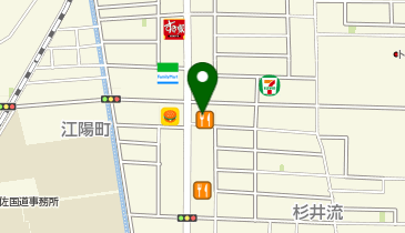かつや高知インター店の地図画像