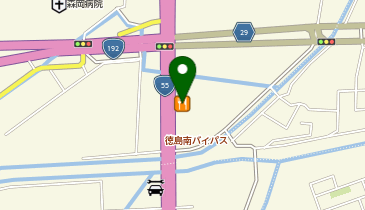 かつや徳島沖浜店の地図画像