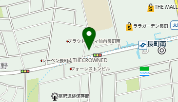炙処いち 長町店の地図画像