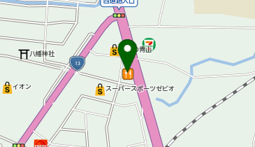 かつや福島矢野目店の地図画像