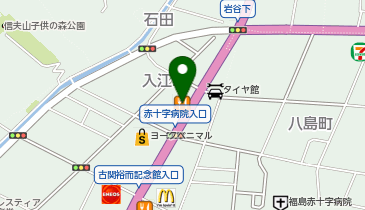 かつや福島競馬場前店の地図画像