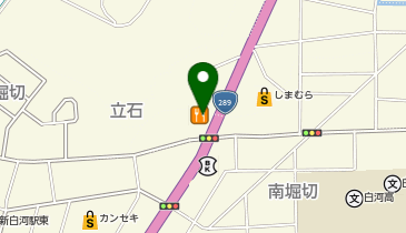 かつや白河店の地図画像