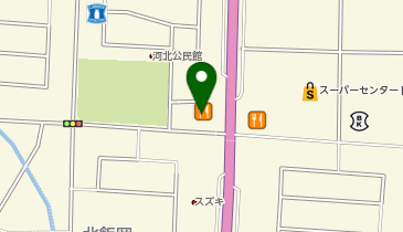 かつや盛岡西バイパス店の地図画像