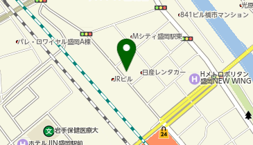 Cafeとっぺの地図画像