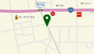 回転寿司 与三郎 北海道の地図画像