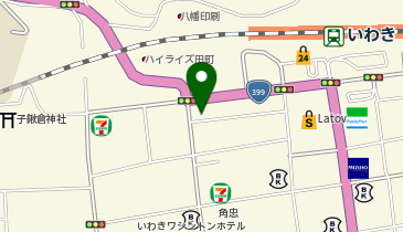 居酒屋笑顔の地図画像
