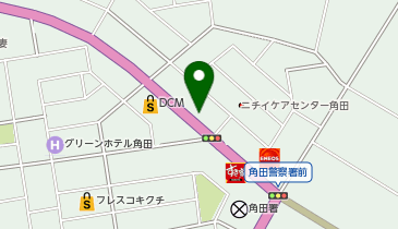 ホルモン食堂 食樂 角田店の地図画像