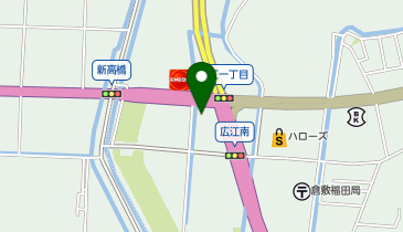 かつ一番 広江店の地図画像