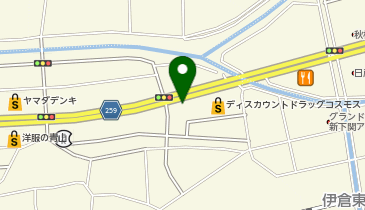 九州筑豊ラーメン山小屋 新下関店の地図画像