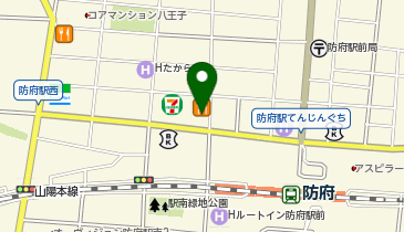 かつや山口防府店の地図画像