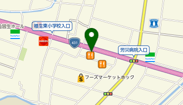 かつや鳥取米子店の地図画像