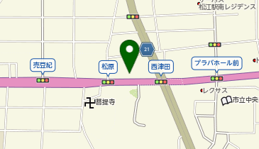 かつや島根松江店の地図画像