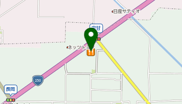 かつや東岡山店の地図画像