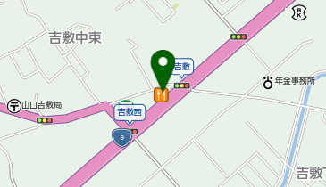 かつや山口吉敷店の地図画像