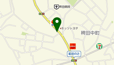 かつや下関垢田店の地図画像