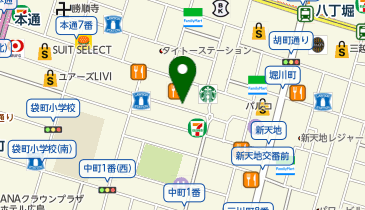 串焼 長右兵衛の地図画像